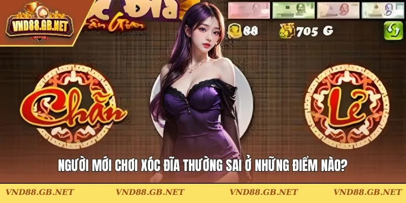 Người mới chơi Xóc Đĩa